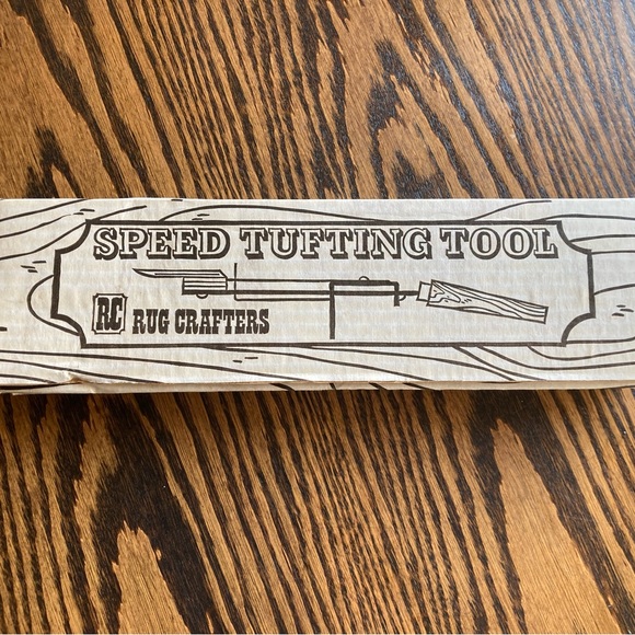 Vintage RUG CRAFTERS Speed Tufting Tool Kit w/ Book “The Art of Speed Tufting” - Picture 11 of 16